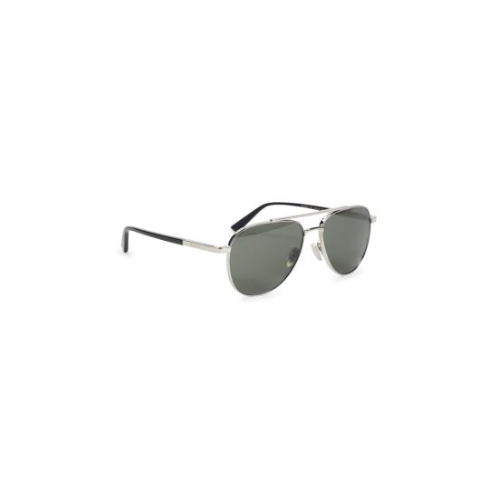 26FW 구찌 선글라스 840029 I3330 8112 SILVER BLACK GREY - GUCCI