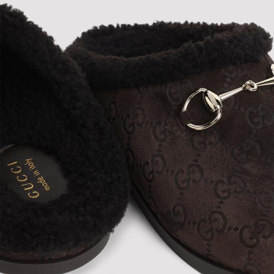 26FW 구찌 홀스빗 뮬 836057 AAE27 2042 BROWN - GUCCI