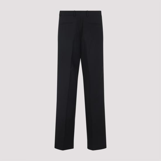26FW 구찌 울 개버딘 팬츠 797207 Z7AE5 1000 BLACK - GUCCI