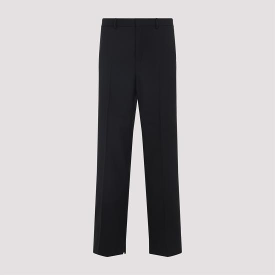 26FW 구찌 울 개버딘 팬츠 797207 Z7AE5 1000 BLACK - GUCCI