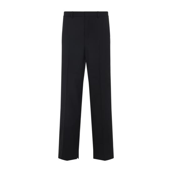 26FW 구찌 울 개버딘 팬츠 797207 Z7AE5 1000 BLACK - GUCCI