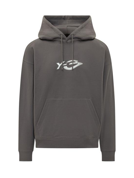 26FW 와이쓰리 후드 티셔츠 KZ0841 GREFIV