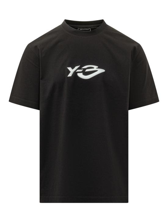 26FW 와이쓰리 반팔 티셔츠 KQ8579 BLACK
