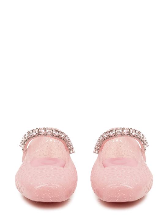 26FW 지미추 플랫 슈즈 J000176684 CANDYSILVER COTTON CANDY SILVER MIX - JIMMY CHOO