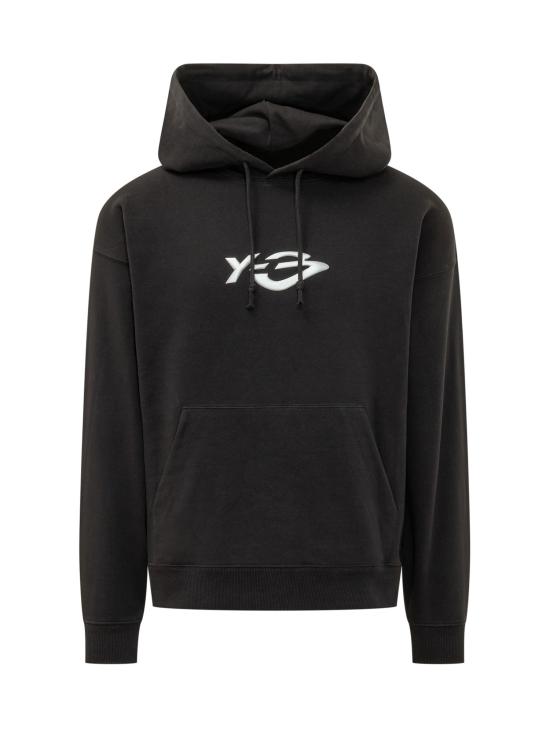 26FW 와이쓰리 후드 티셔츠 KR1070 BLACK