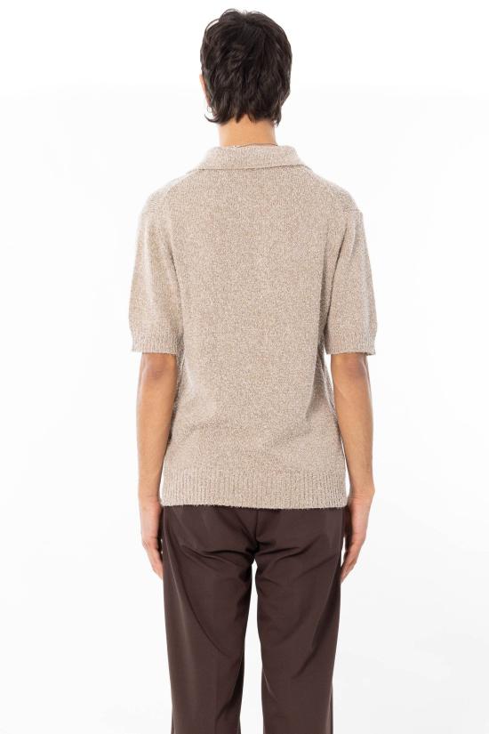 26SS 다니엘피에솔리 폴로 티셔츠 4041 38 Beige - DANIELE FIESOLI
