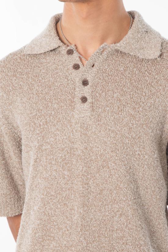 26SS 다니엘피에솔리 폴로 티셔츠 4041 38 Beige - DANIELE FIESOLI