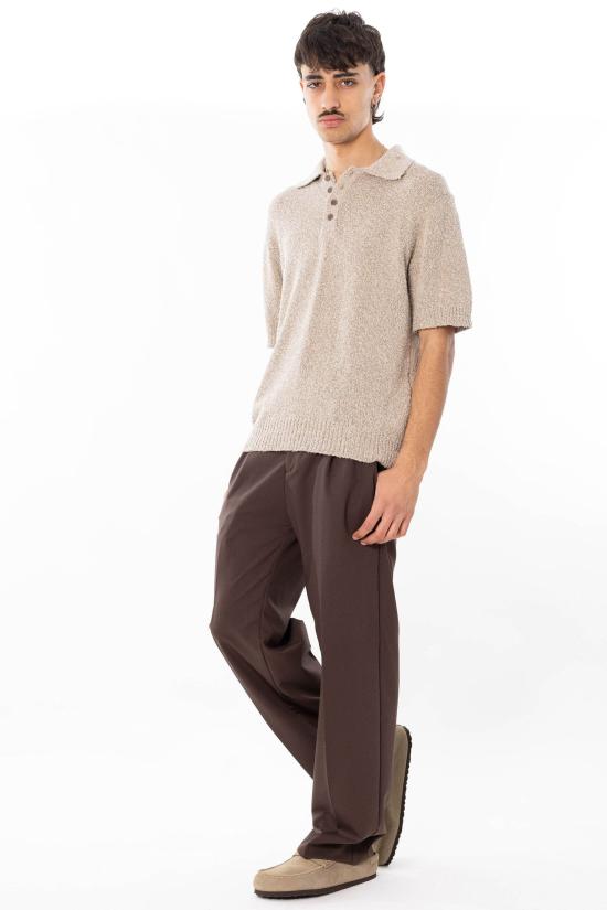 26SS 다니엘피에솔리 폴로 티셔츠 4041 38 Beige - DANIELE FIESOLI