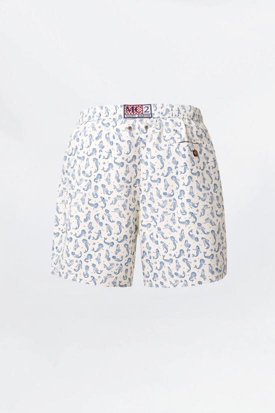 26SS 세인트바쓰 비치웨어 LIG0003 01047L 10 White - MC2 SAINT BARTH