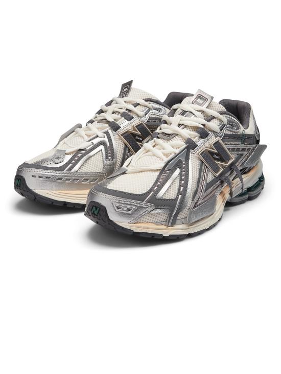 26FW 뉴발란스 스니커즈 레트로 러닝 1906 da Uomo Argento - NEW BALANCE