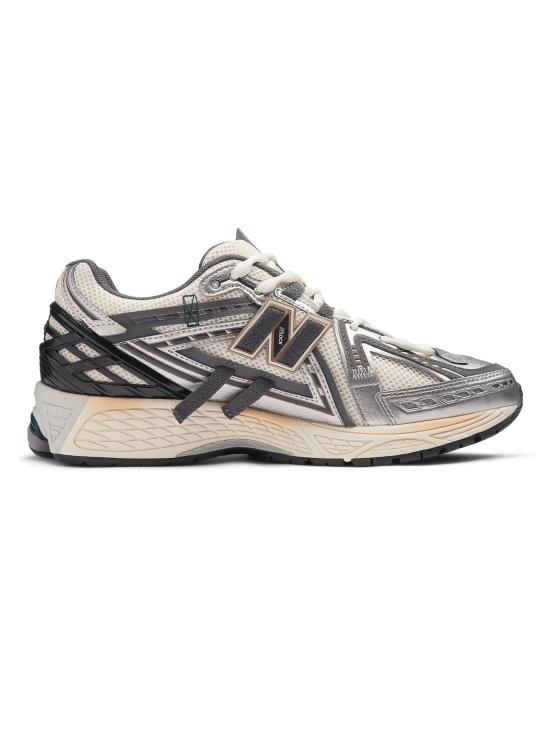 26FW 뉴발란스 스니커즈 레트로 러닝 1906 da Uomo Argento - NEW BALANCE
