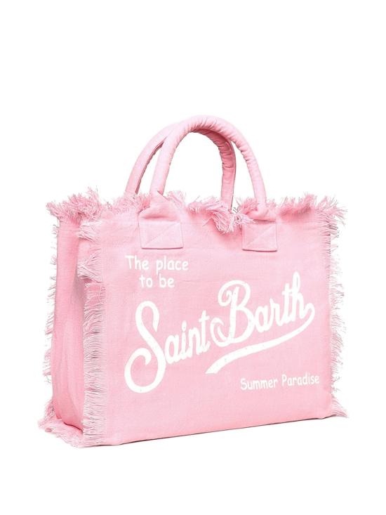 26SS 세인트바쓰 토트백 VANI02200142LVANITYLINEN LINEN 21 PINK - MC2 SAINT BARTH