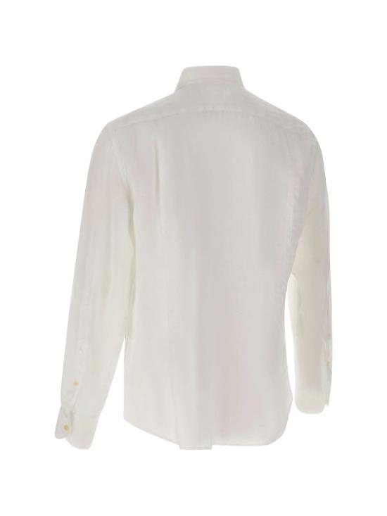26SS 세인트바쓰 긴팔 셔츠 PAMP00101457LPAMPLONA LINEN 01 WHITE - MC2 SAINT BARTH
