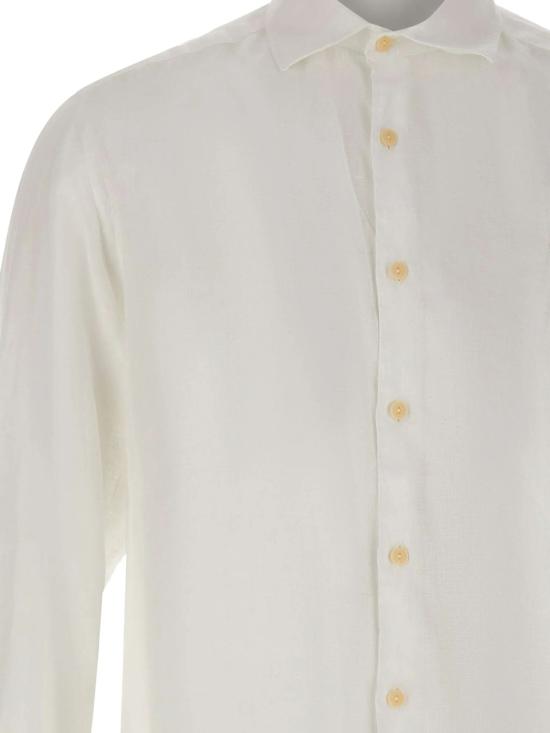 26SS 세인트바쓰 긴팔 셔츠 PAMP00101457LPAMPLONA LINEN 01 WHITE - MC2 SAINT BARTH