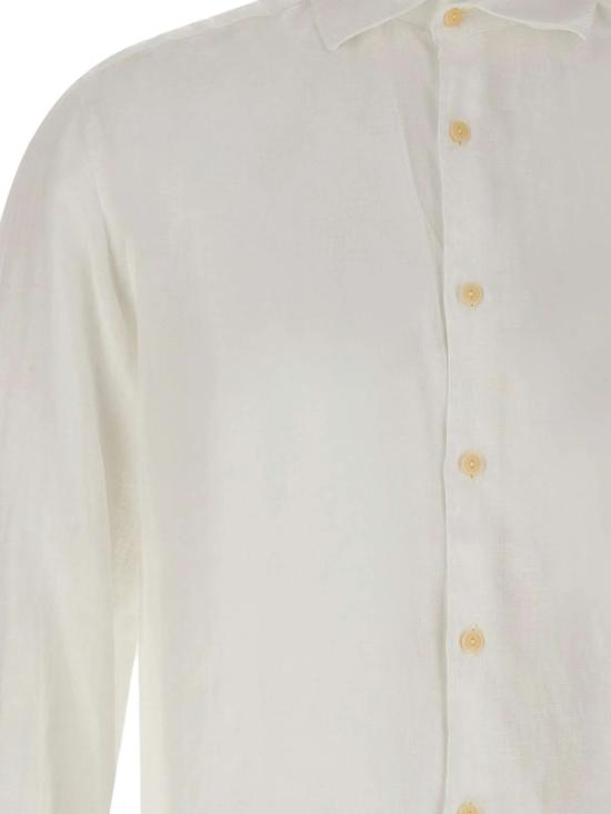 26SS 세인트바쓰 긴팔 셔츠 PAMP00101457LPAMPLONA LINEN 01 WHITE - MC2 SAINT BARTH