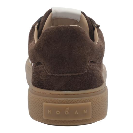 26FW 호간 스니커즈 HXM7050GF10 UHT0R1L Brown - HOGAN