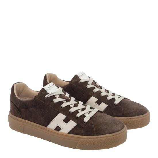 26FW 호간 스니커즈 HXM7050GF10 UHT0R1L Brown - HOGAN