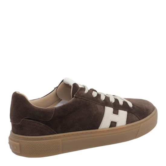 26FW 호간 스니커즈 HXM7050GF10 UHT0R1L Brown - HOGAN