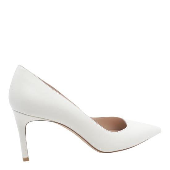 26FW 스튜어트 와이츠먼 힐/펌프스 SK328 STUART POWER 75 SMOCRM WHITE - STUART WEITZMAN