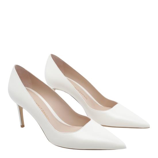 26FW 스튜어트 와이츠먼 힐/펌프스 SK328 STUART POWER 75 SMOCRM WHITE - STUART WEITZMAN