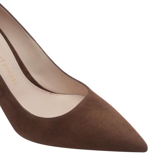 26FW 스튜어트 와이츠먼 힐/펌프스 SJ948 STUART POWER 85 SUEA59 BROWN - STUART WEITZMAN