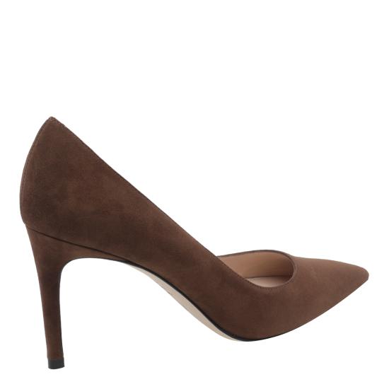 26FW 스튜어트 와이츠먼 힐/펌프스 SJ948 STUART POWER 85 SUEA59 BROWN - STUART WEITZMAN