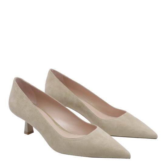 26FW 스튜어트 와이츠먼 힐/펌프스 SO391 STUART SCULPT 50 SUEZ4F BEIGE - STUART WEITZMAN