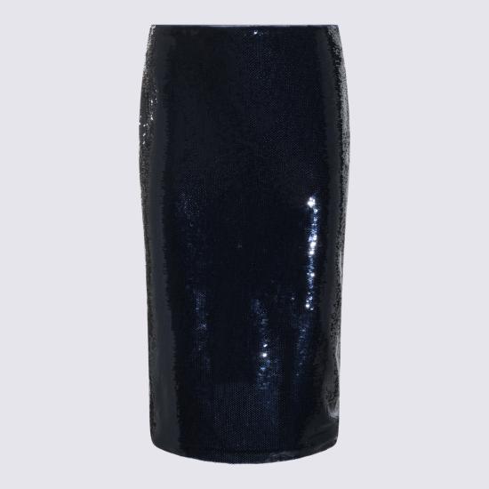 26FW 톰포드 미디 스커트 GCJ383 SDE541UEC ROYAL BLUE BROWN - TOMFORD