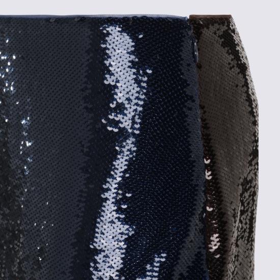 26FW 톰포드 미디 스커트 GCJ383 SDE541UEC ROYAL BLUE BROWN - TOMFORD