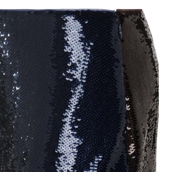 26FW 톰포드 미디 스커트 GCJ383 SDE541UEC ROYAL BLUE BROWN - TOMFORD