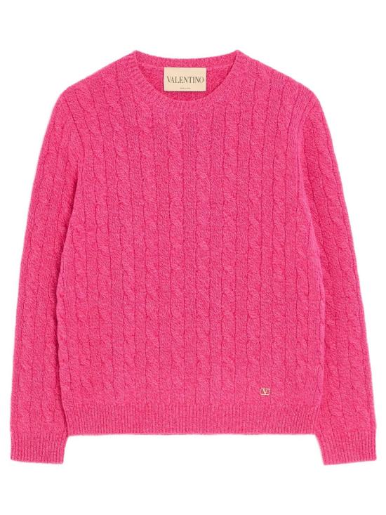 26FW 발렌티노 가라바니 스웨터 BKC75DADH 0LW PINK MELANGE