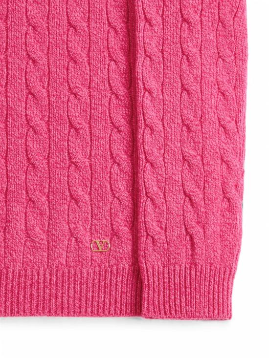 26FW 발렌티노 가라바니 스웨터 BKC75DADH 0LW PINK MELANGE - VALENTINO GARAVANI