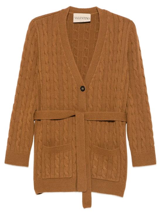 26FW 발렌티노 가라바니 가디건 BKA16DAB9 10R BRIGHT CUIR