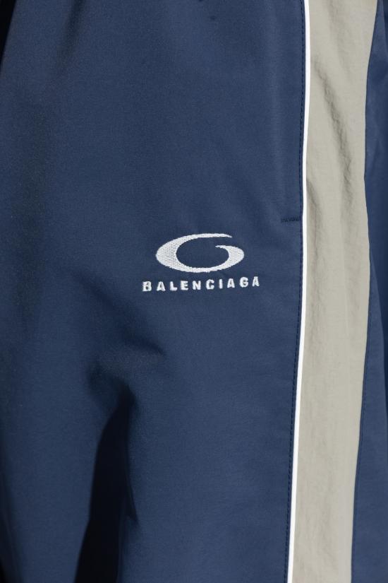 26SS 발렌시아가 트레이닝/조거 팬츠 871298 TUO13 4140 MARINE BLUE DOM - BALENCIAGA