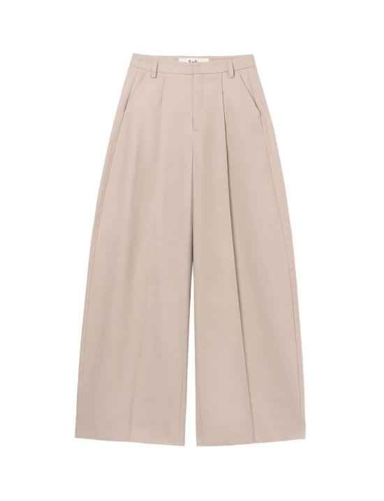 26SS 세퍼 스트레이트 팬츠 OTTO TROUSER AUSTERE BEIGE COTTON DOM