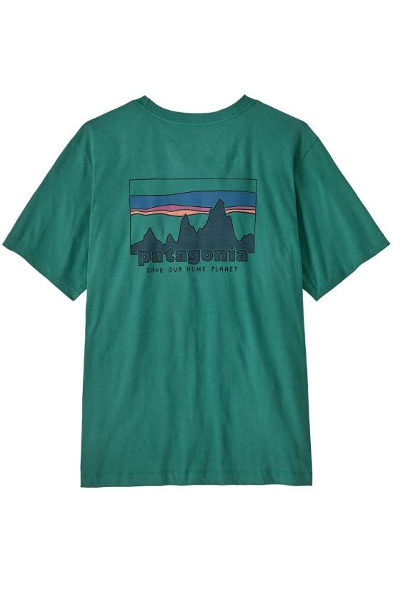 26SS 파타고니아 반팔 티셔츠 37841 GEMG GEM GREEN DOM - PATAGONIA