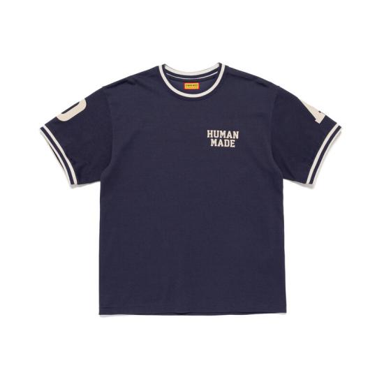 26SS 휴먼메이드 반팔 티셔츠 HM31CS007 NAVY DOM