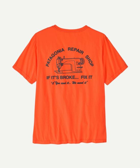 26SS 파타고니아 반팔 티셔츠 37844 ORPL ORANGE PEEL DOM - PATAGONIA