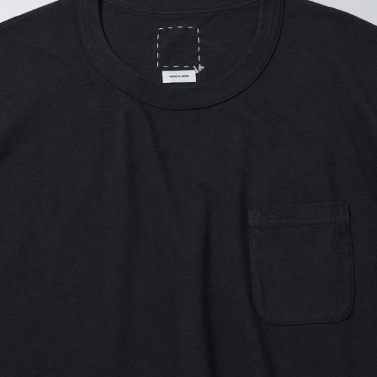 26SS 비즈빔 반팔 티셔츠 0126105010019 BLACK DOM - VISVIM