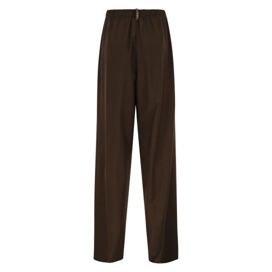 26FW 파비아나 필리피 스트레이트 팬츠 PAD216F456 DARK BROWN - FABIANA FILIPPI