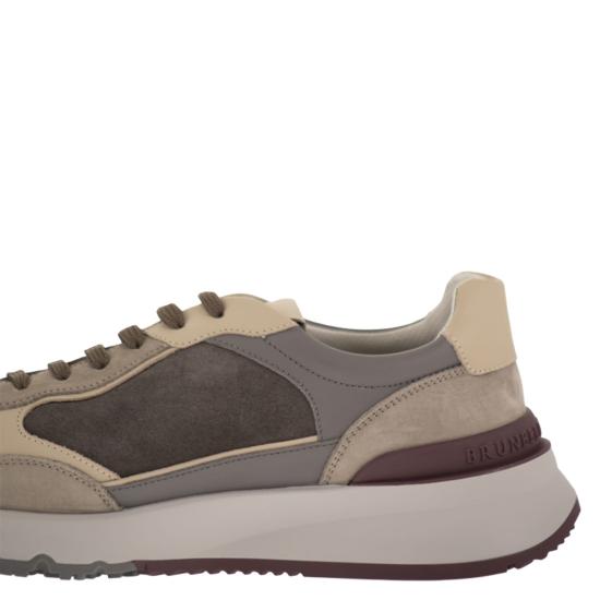 26FW 브루넬로 쿠치넬리 스니커즈 MZUSNEO355 GREY - BRUNELLO CUCINELLI