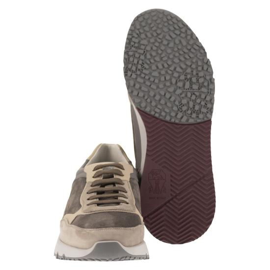 26FW 브루넬로 쿠치넬리 스니커즈 MZUSNEO355 GREY - BRUNELLO CUCINELLI
