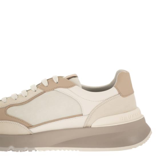26FW 브루넬로 쿠치넬리 스니커즈 MZUSNEO355 CREAM - BRUNELLO CUCINELLI