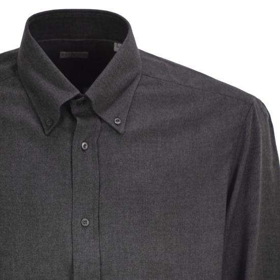 26FW 브루넬로 쿠치넬리 긴팔 셔츠 MY6370038 DARK GREY - BRUNELLO CUCINELLI