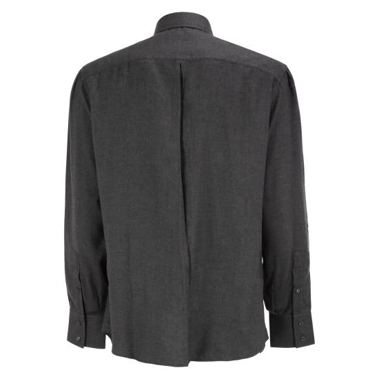 26FW 브루넬로 쿠치넬리 긴팔 셔츠 MY6370038 DARK GREY - BRUNELLO CUCINELLI