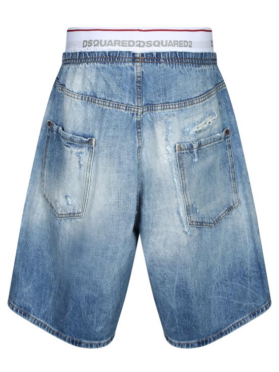 26SS 디스퀘어드2 숏팬츠 S71MU0886 D30038 470 Blue - DSQUARED2