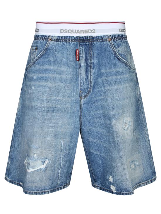 26SS 디스퀘어드2 숏팬츠 S71MU0886 D30038 470 Blue