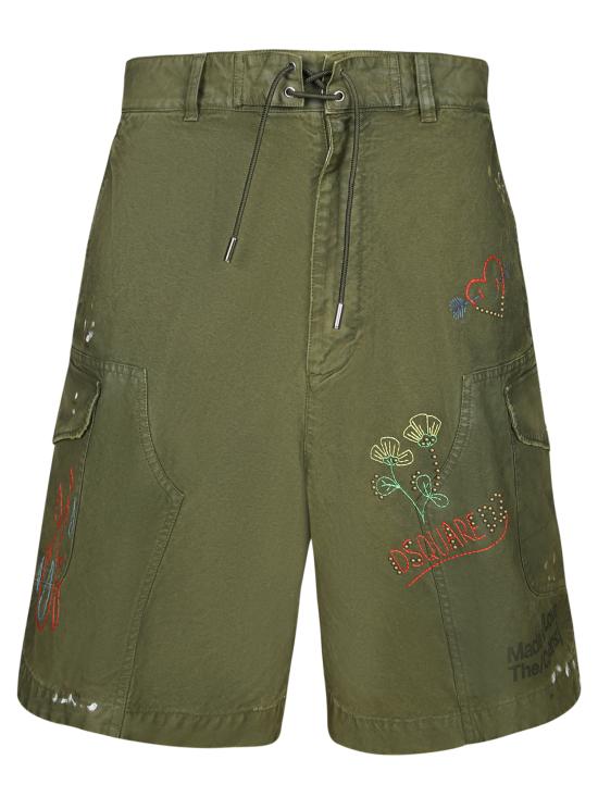 26SS 디스퀘어드2 숏팬츠 S71MU0904 D35106 693 Green