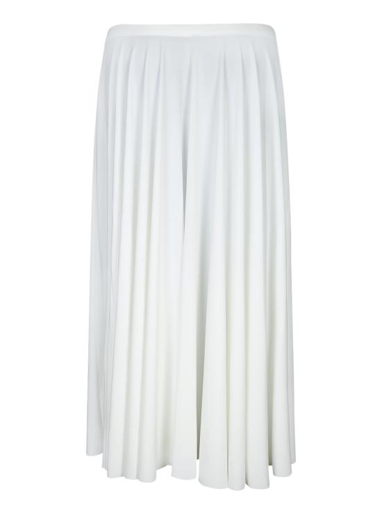 26SS 노마카말리 롱 스커트 KK225S PLQ42 944 White - NORMA KAMALI