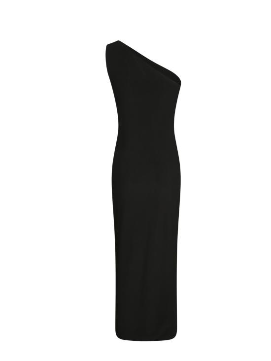 26SS 노마카말리 롱 원피스 KK4253 PLT15 001 Black - NORMA KAMALI